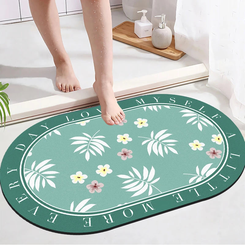 ZenBath - Tapis Absorbant Arrondie